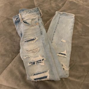 american eagle blue basic jeans- BRAND NEW